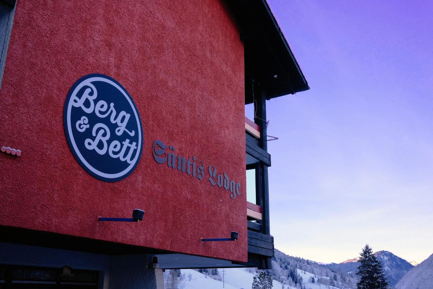 Berg&Bett Säntis Lodge Unterwasser Exterior foto